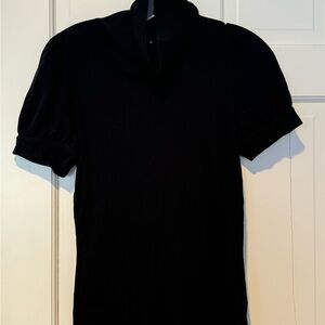 Short sleeve turtleneck cotton Three Dots brand women’s top